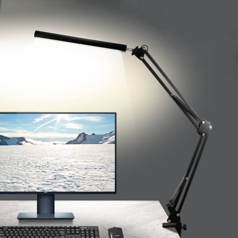 Skanto | LED Foldbar Lang Arm Klips Øyevern USB Leselampe