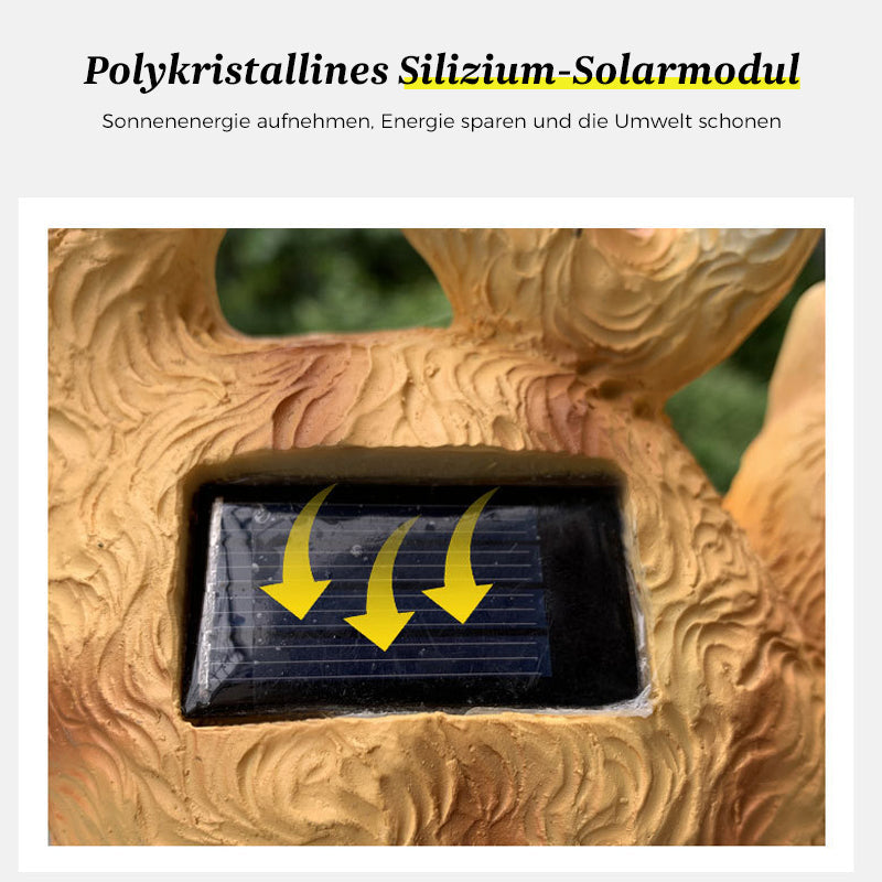 Skanto | Katt & Sommerfugl Sollys Hage Dekor