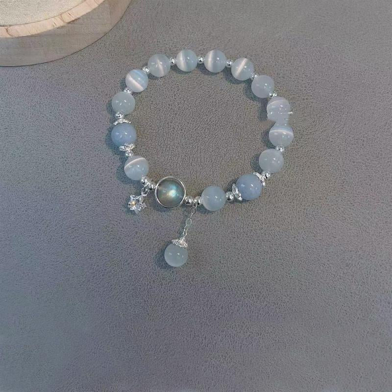 Skanto | Imitert Kattøyekrystall Sommerfugl Armbånd