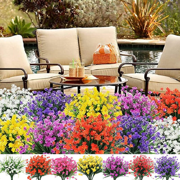 Utendørs kunstige blomster | Skanto