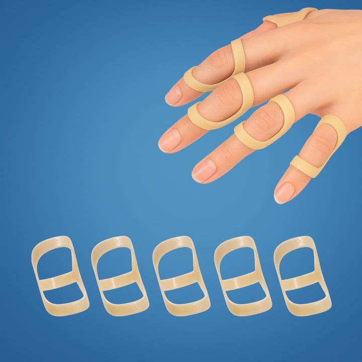 8 Ring Splint – Smertelindring Stabilitet – Vanntett plast – Daglig bruk ved fingerbelastning Kalde