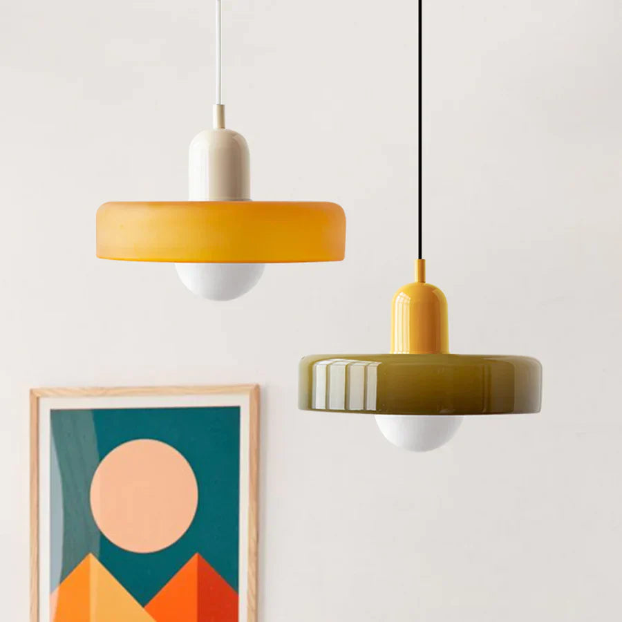 NORDICGLASS TAKHENGENDE LAMPE - ELEGANT SKANDINAVISK BELYSNING FOR ALLE ROM | Skanto