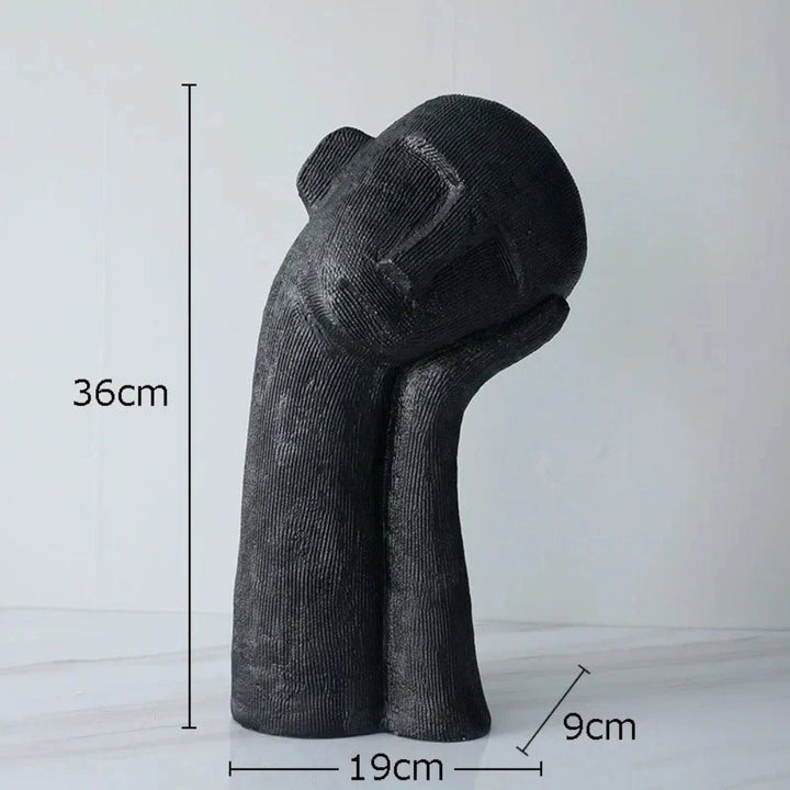 Abstrakt Hvile Figur Skulptur | Skanto