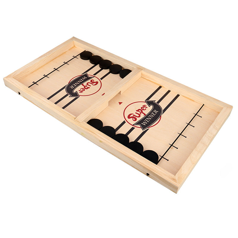 Skanto | – Reversibel Sling Puck Brettspill Dobbeltsidig for Familie