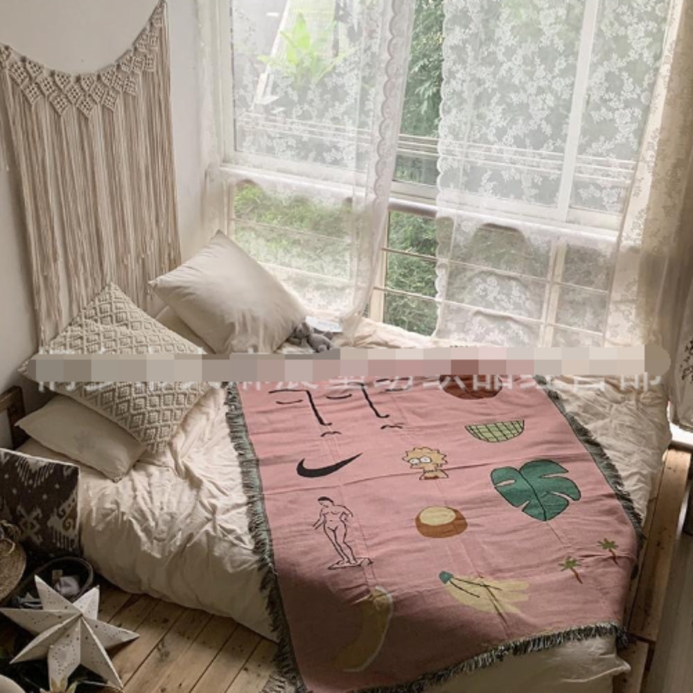 Skanto | Pink Muse Vevd Teppe