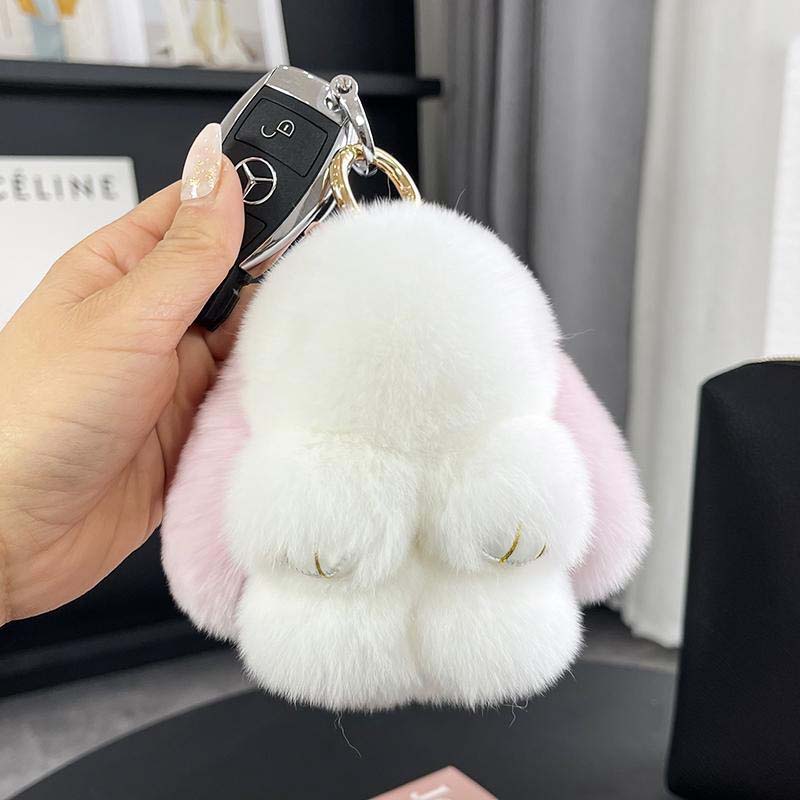 Håndlagde myke Bunny PomPom Charms (Boksedisjon) | Skanto