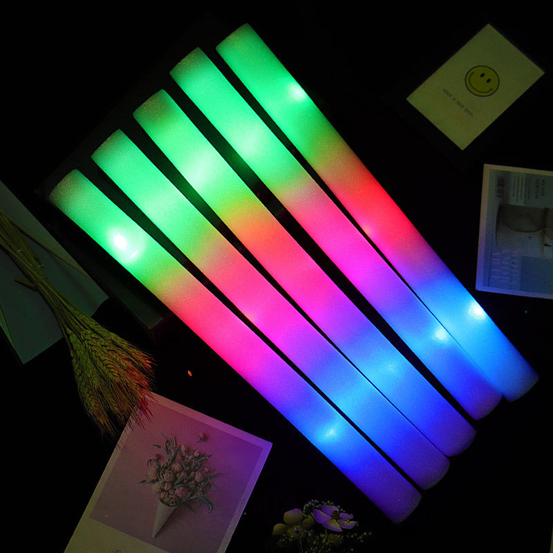 Skanto | LED Fargerik Lysende Svamp Fluorescerende Stang