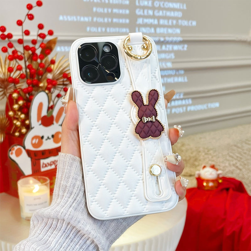 Skanto | Rabbit Wristband Case Cover For iPhone