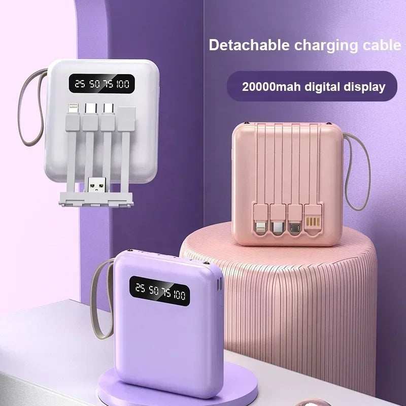 Skanto | 4-i-1 Power Bank Hurtigladning