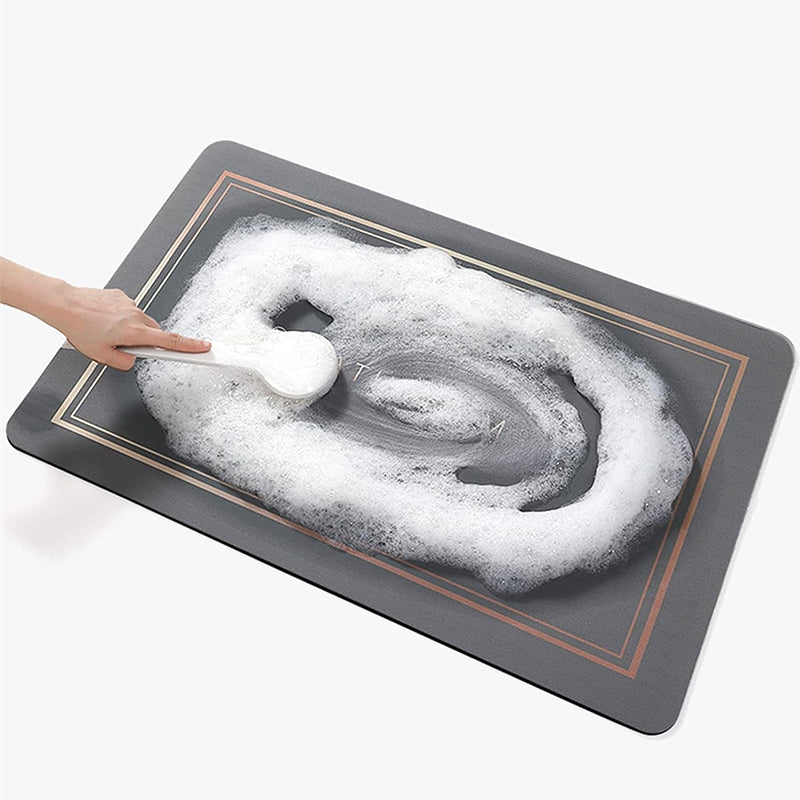 Minimalist Super Absorbent Quick Drying Bath Mat | Skanto