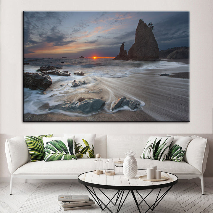 Rocky Beach – Lerretbilde