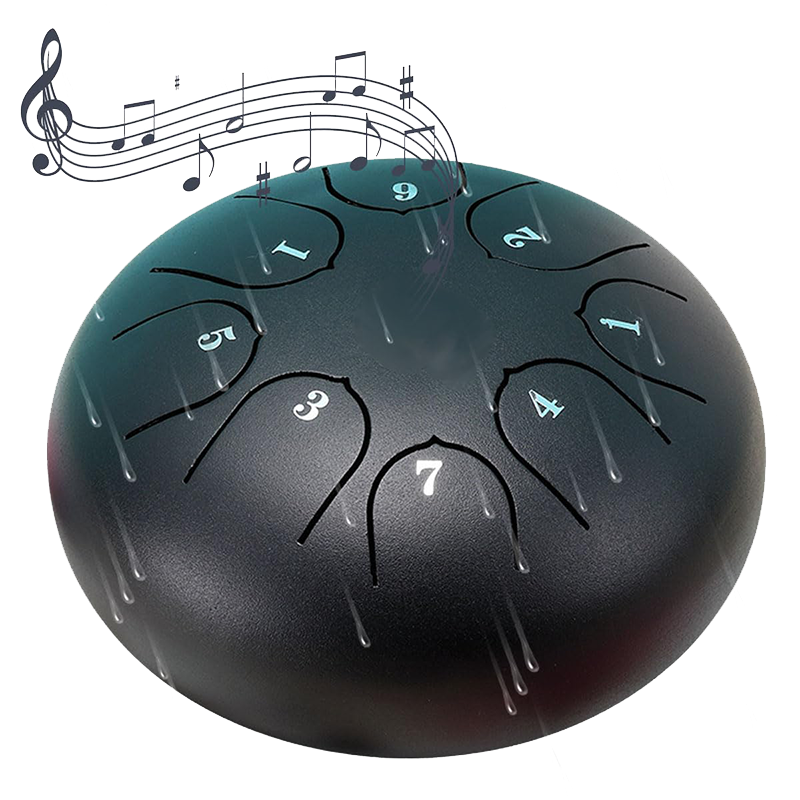 Regn tromme som hageinstrument