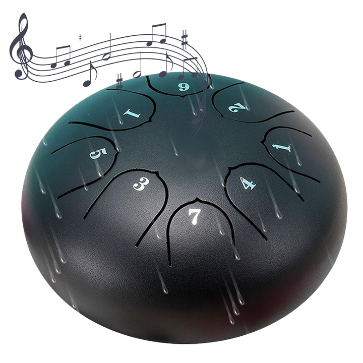 Regn tromme som hageinstrument