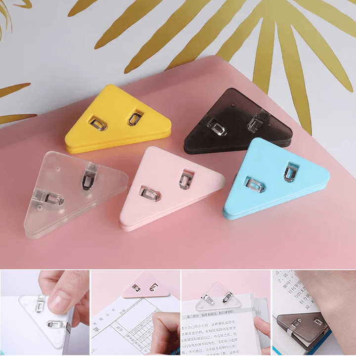 Triangle Corner Data Clip | Skanto