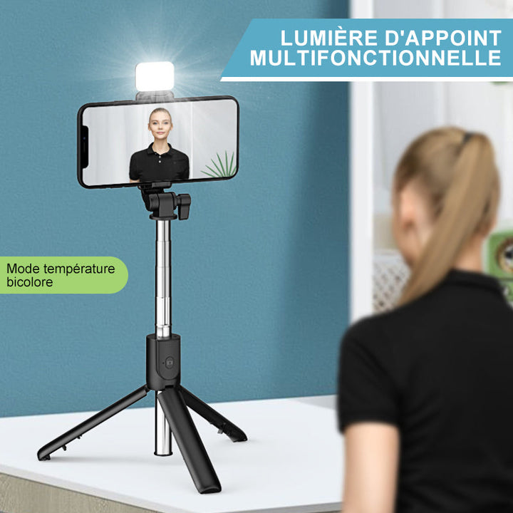 Bærbar Bluetooth Mobilholder 6 i 1 | Skanto