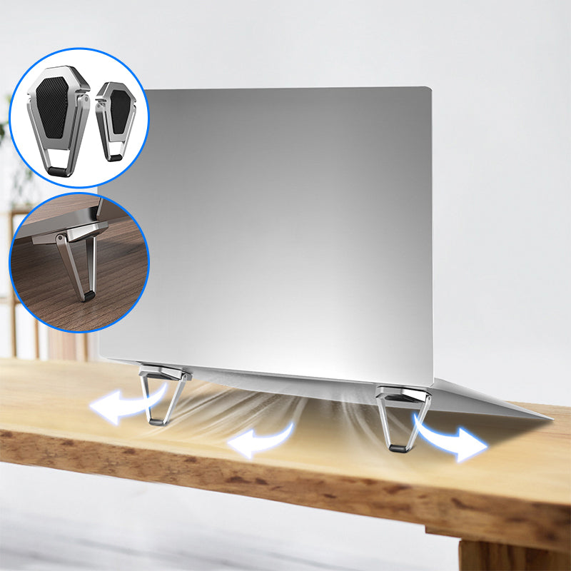 Skanto | Mini bærbar usynlig laptop-stativ (1 par)