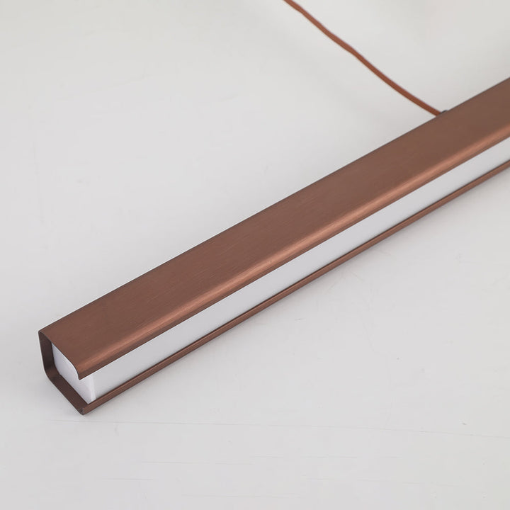 Skanto | Moderne LED Taklampe – Industriell Stil med Skinndetaljer
