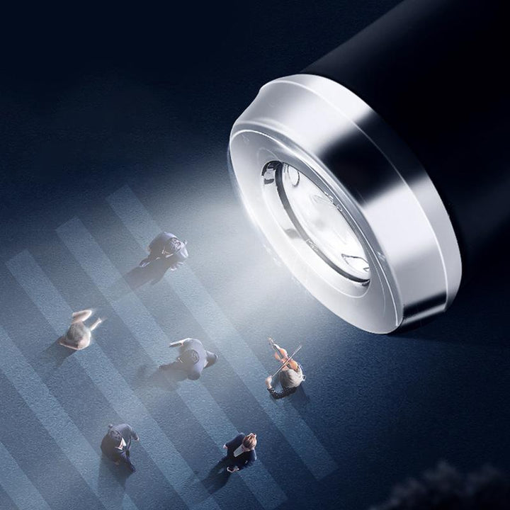 Vindbeskyttende parasoll og regnparasol med LED | Skanto