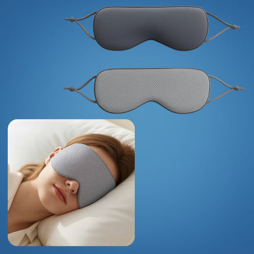 Dual-Temperature Varm og Kald Sider – Full-dekning Blackout Design – For Reisende og Lys-sensitive Sover Skanto