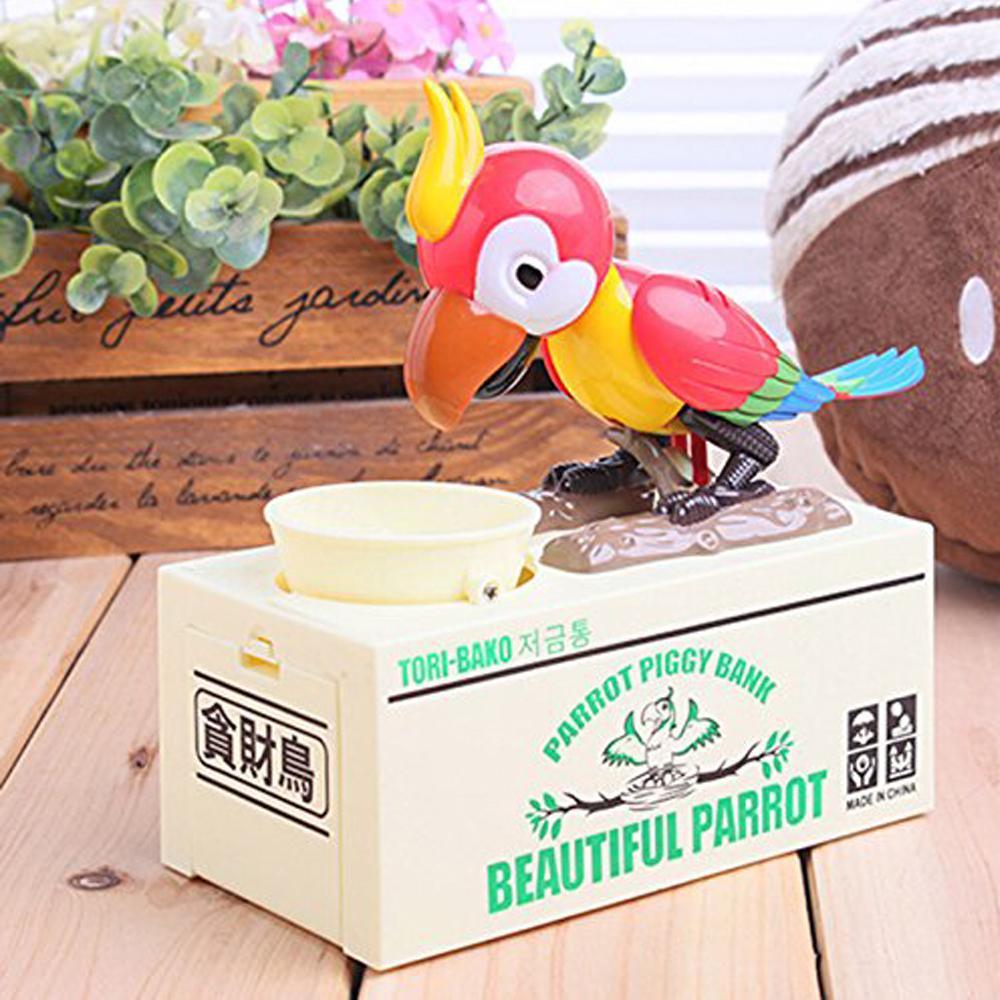 Norvo | Brid Bank - Legg myntene dine i tallerkenen, så vil den gå og spise dem!