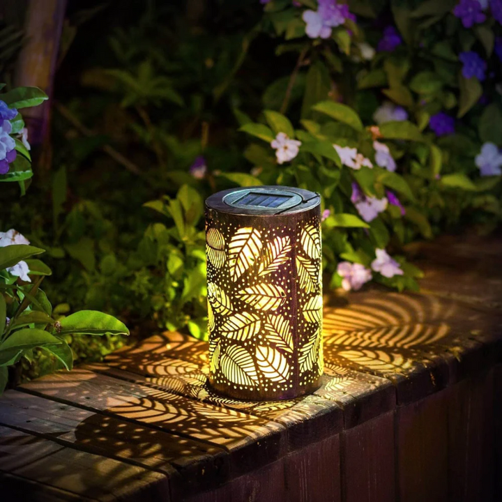 Skanto | Solenergi Utendørs Lampe med Bladmotiv