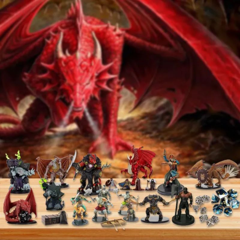 Skanto | TreasureHunt - Dungeons and Dragons Adventskalender Julegave Sett