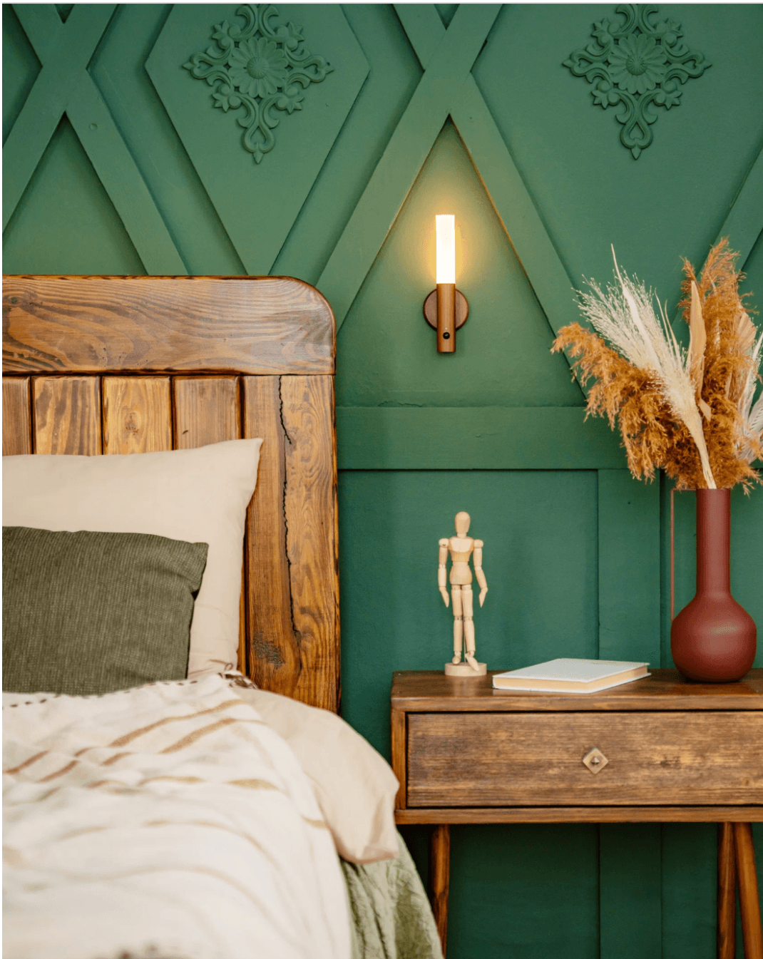 Norvo | Trådløs Tre Veggmontert Vegglampe