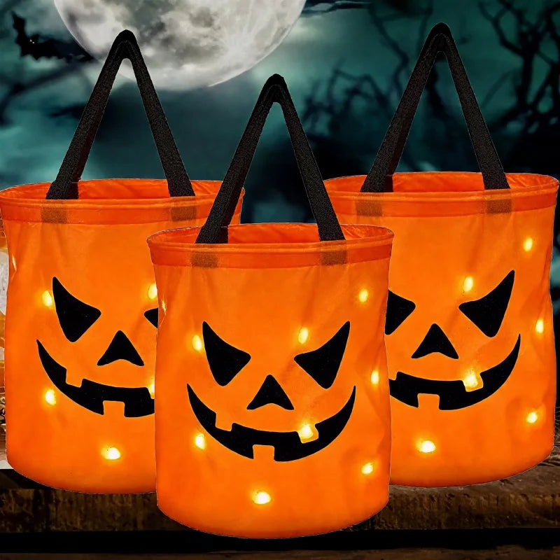 Skanto | Lys opp gresskar Halloween godtepose