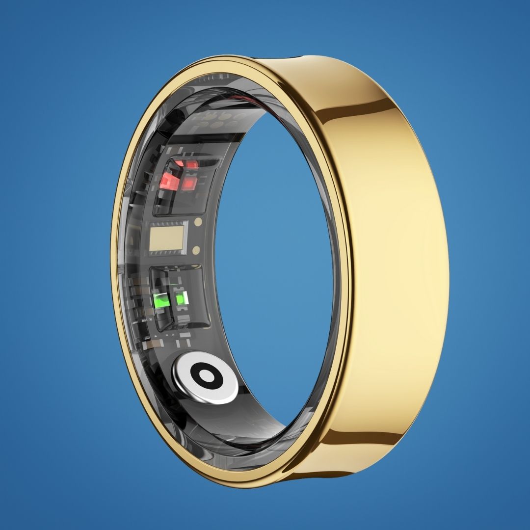 VitalBand Smart Ring – Søvn & Velvære Tracker – Vanntett – Ideell for Aktiv Livsstil Skanto