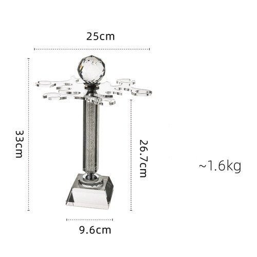 Skanto | Roterebar Krystall Vinglass Holder
