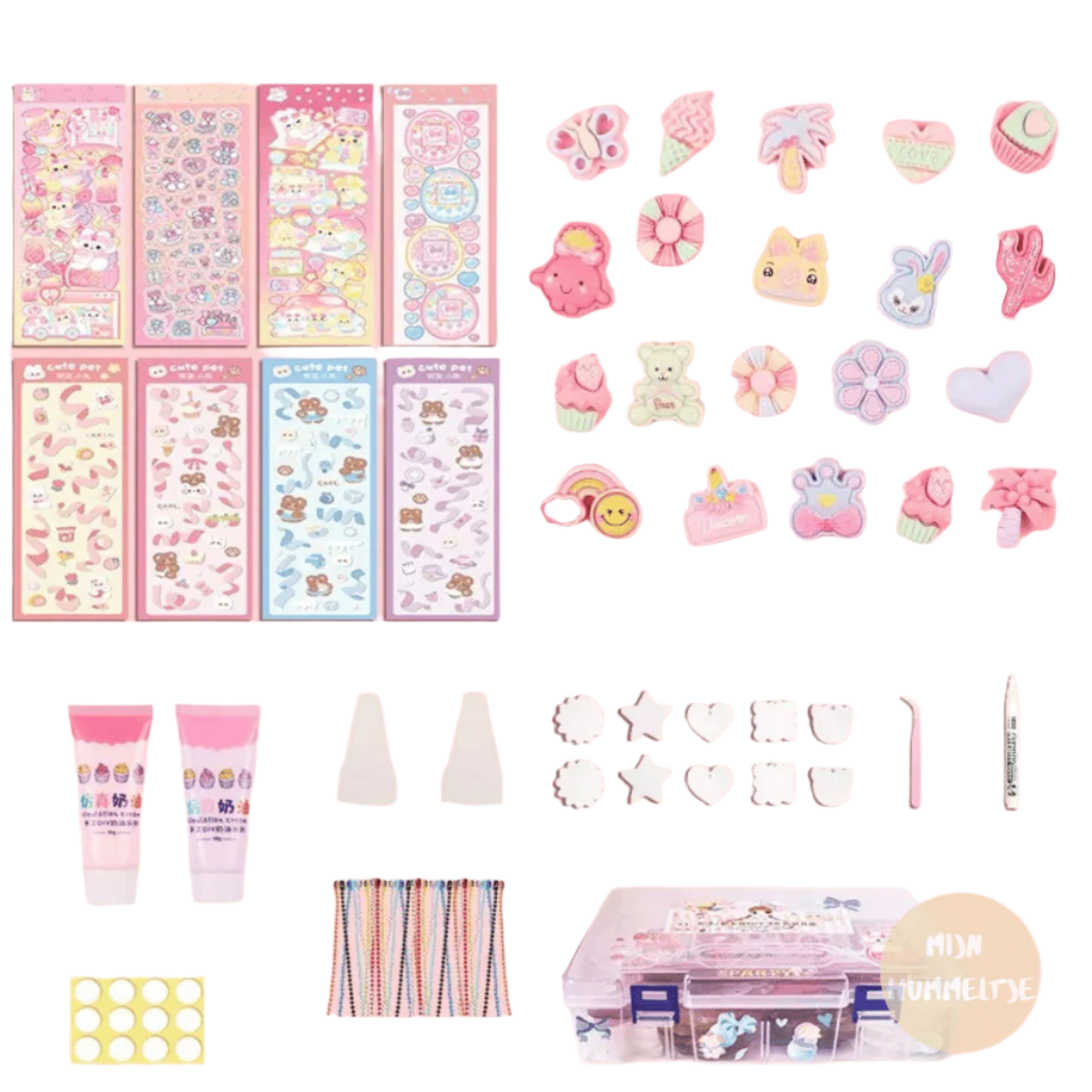 Norvo | StickerJoy | Magisk klistret moro - Kreativ klistremerkesett for barn