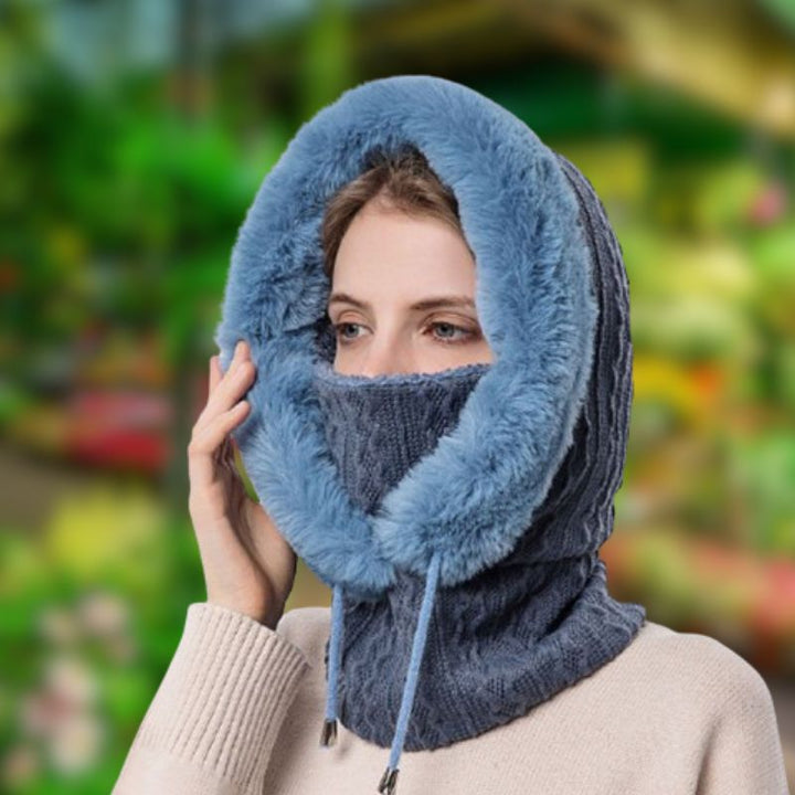 Lana Beanie – Luksuriøs Strikket Vinterlue med myk indre fôr Skanto