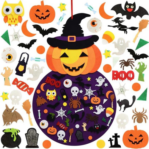 Skanto | Halloween DIY Filttavle med Gresskar – SpookyBoard