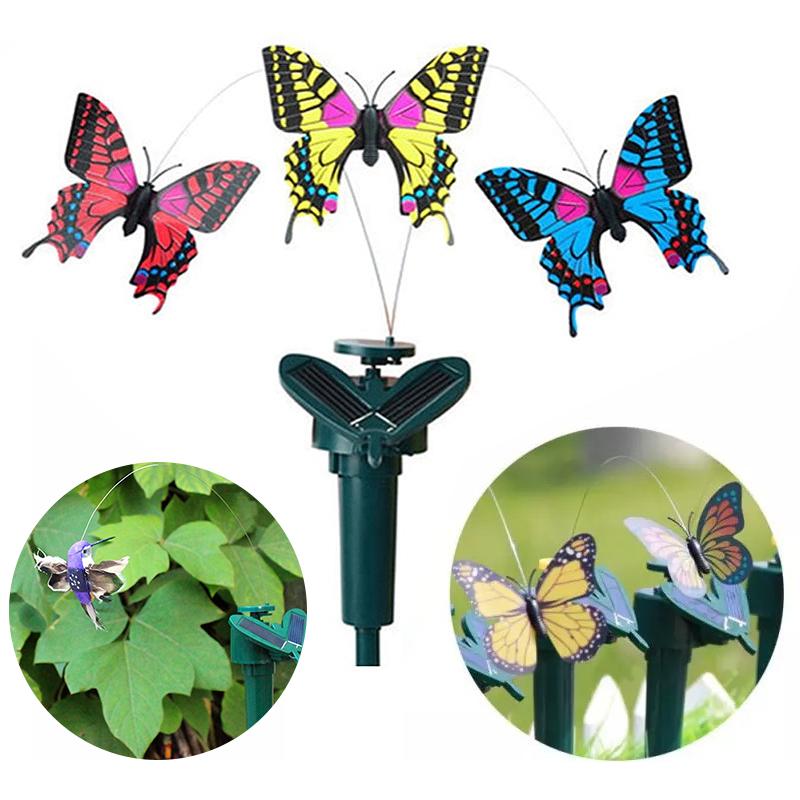 Skanto | Solcelledrevet dansende kolibri og sommerfugl