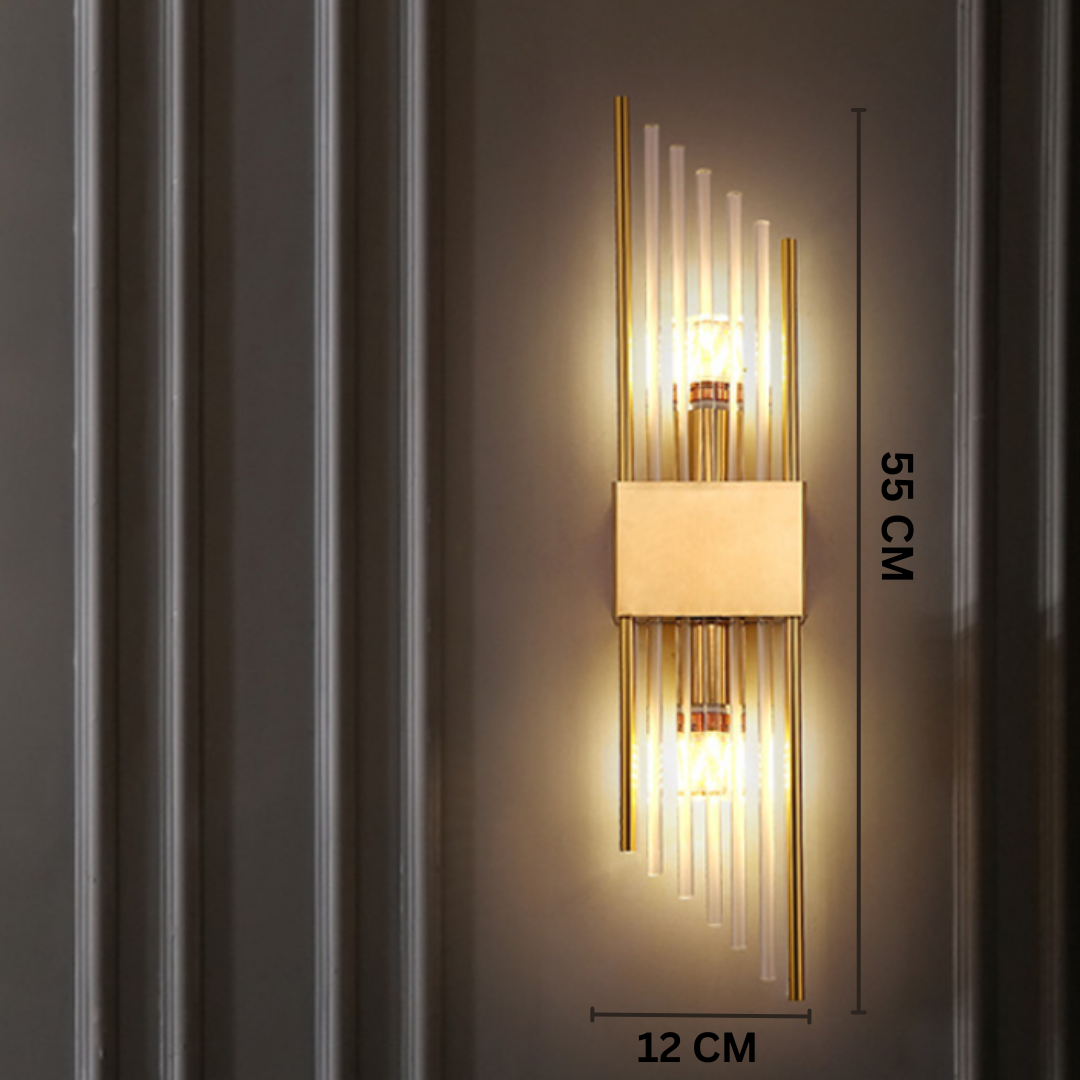 Skanto | Vegglampe - GlamorLite - Luksuriøs Design - Elegant og Raffinert