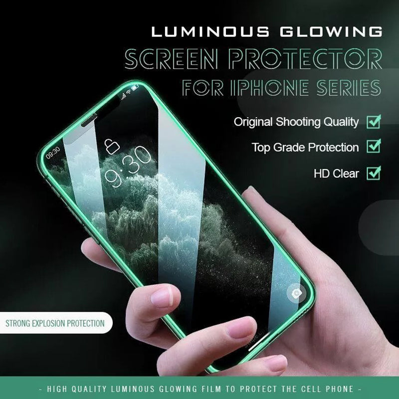 Skanto | Luminous Glowing Herdet Glasskjermbeskytter for iPhone