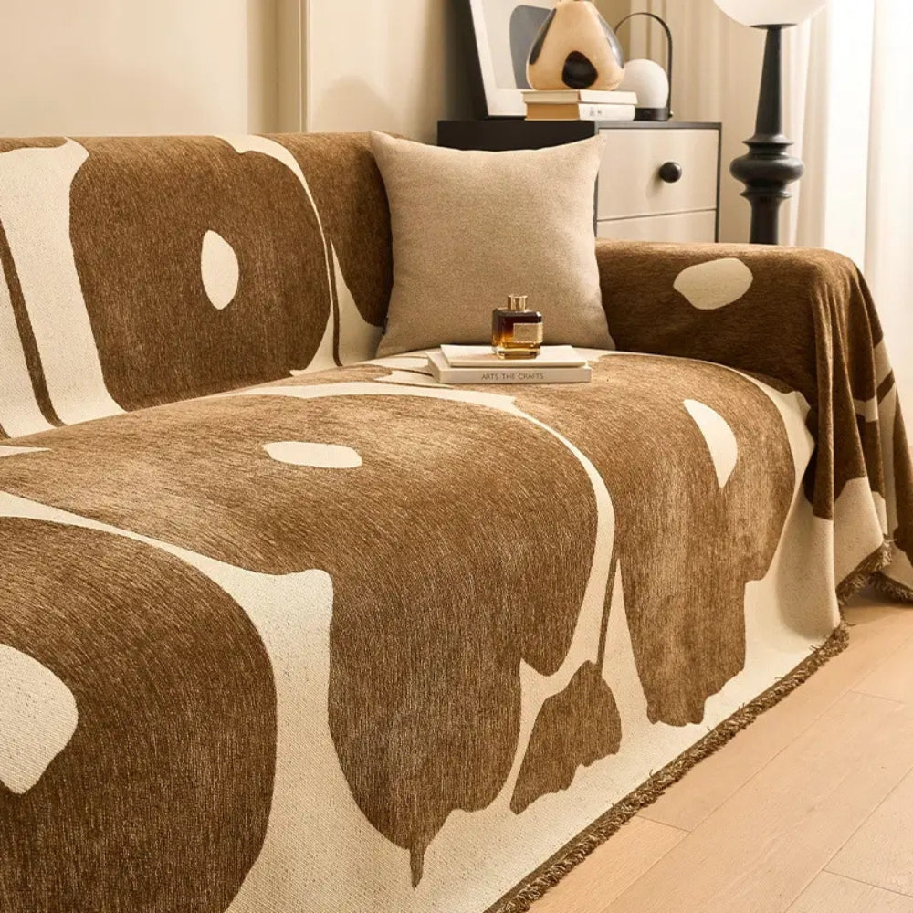 Skanto | Monaco Vevd Moderne Kunst Sofa Trekk