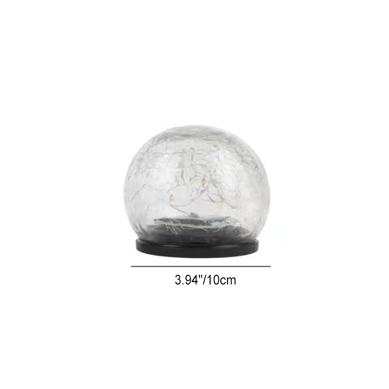 Solar Moderne Minimalistisk Glass Gulv Dekorasjon LED Utendørs Landskapslys | Skanto