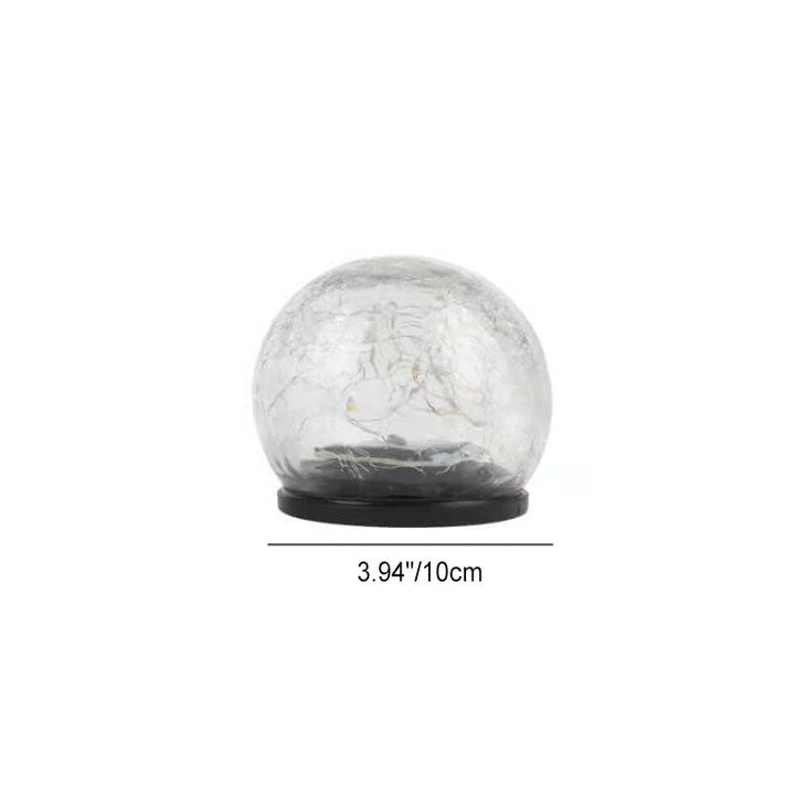 Solar Moderne Minimalistisk Glass Gulv Dekorasjon LED Utendørs Landskapslys | Skanto