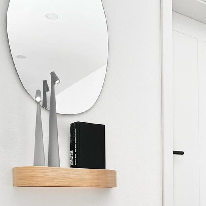 Skanto | Bordlampe Moderne Rød Metall LED Lys