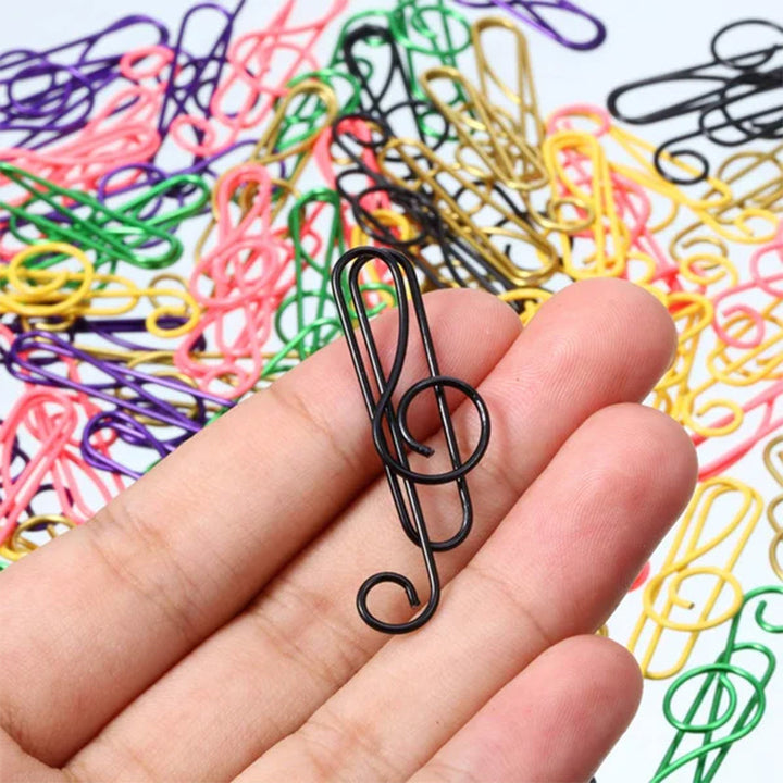 Skanto | Musikk Multicolorede Papirklemmer laget av Metall