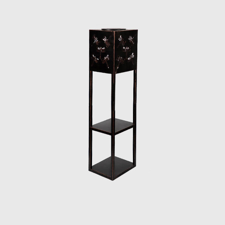 Solar Butterfly Light Shadow Square Shelf Planter Light Garden Decorative Outdoor Waterproof Patio Outdoor Light | Skanto