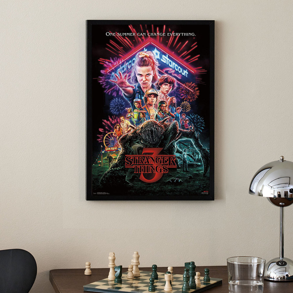 Moderne filmplakater som lerretsbilder, kunsttrykk