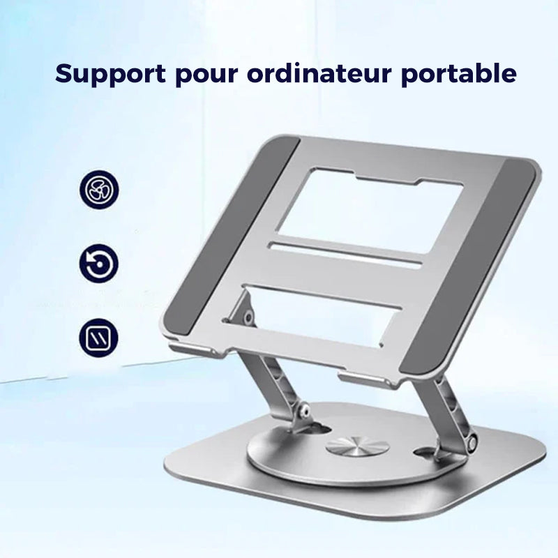Støtte for bærbar PC i aluminiumlegering | Skanto