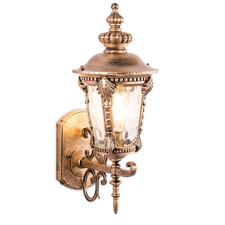 Skanto | Utendørs Vintage Glass Vegg Lantern Lys