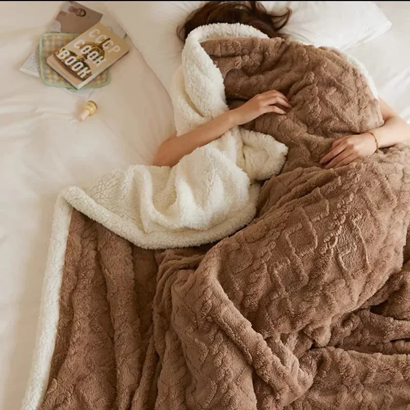 Skanto | WarmWool Tykk Lammeullteppe Vinterkomfort og Varme