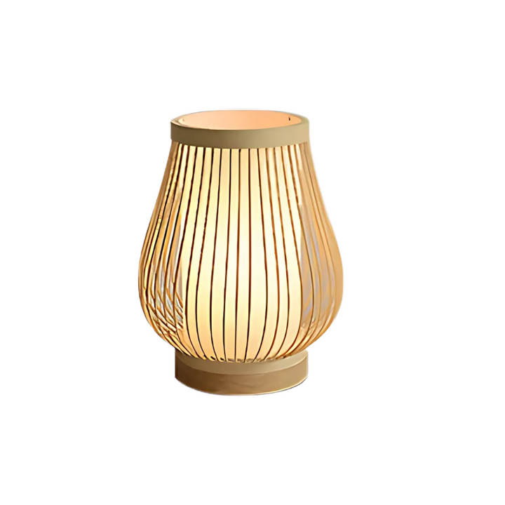 Skanto | Japansk LED Bordlampe laget av Bambus