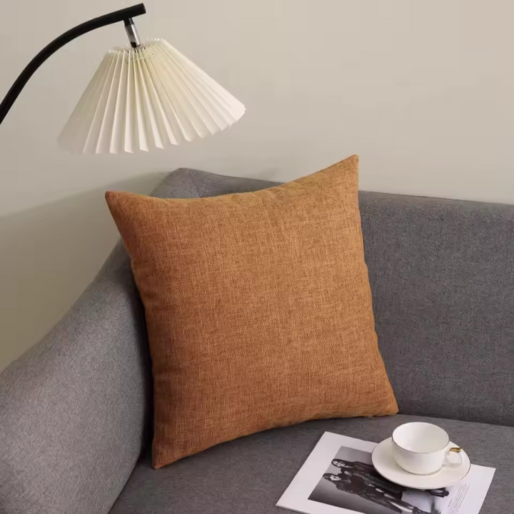 Skanto | Bomull Leire Putekcase for Dekorative Sofa- og Stolputeder
