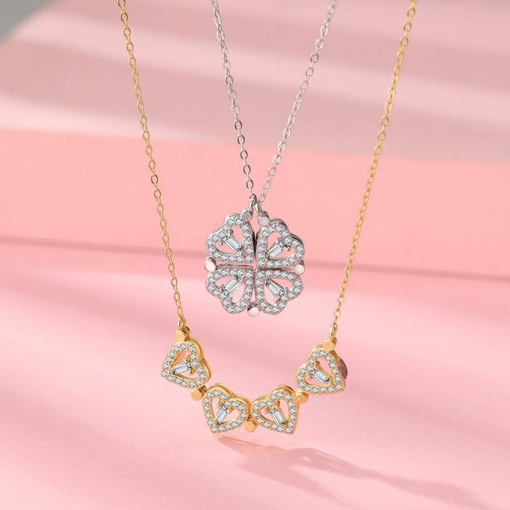 Hollow Four-Leaf Clover Necklace | Skanto
