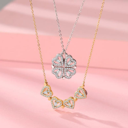 Hollow Four-Leaf Clover Necklace | Skanto